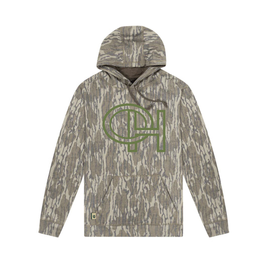 YOUTH Washed Out Triblend Hoodie Bottomland