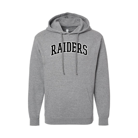 ADULT Raiders Arched Fleece Hoodie Sweatshirt