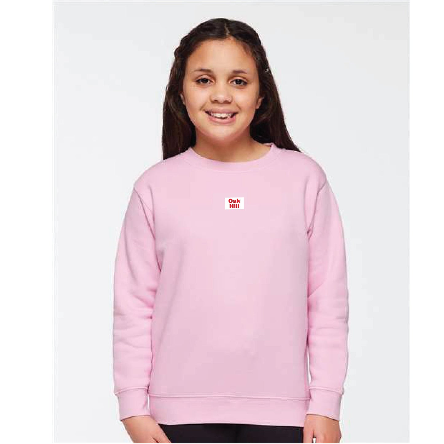 YOUTH LAT Crewneck Sweatshirt Woven Label