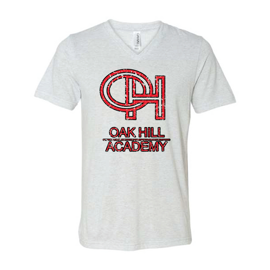 OHA Distressed Bella V-Neck Tee