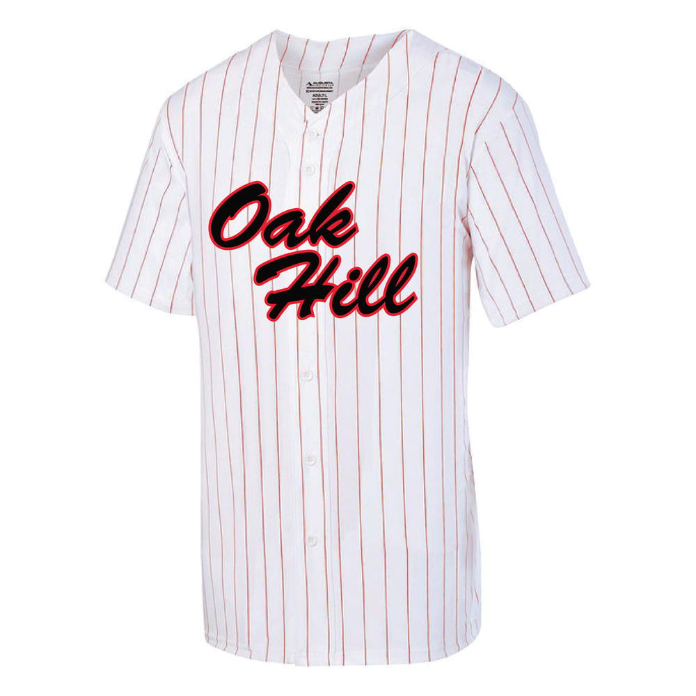 ADULT Pinstripe Baseball Jersey