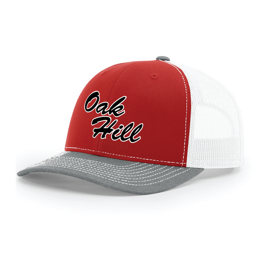 Oak Hill Tri Color Richardson Trucker Hat