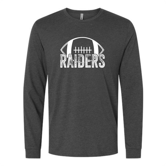 YOUTH Raiders Football Fine Jersey Long Sleeve Shirt