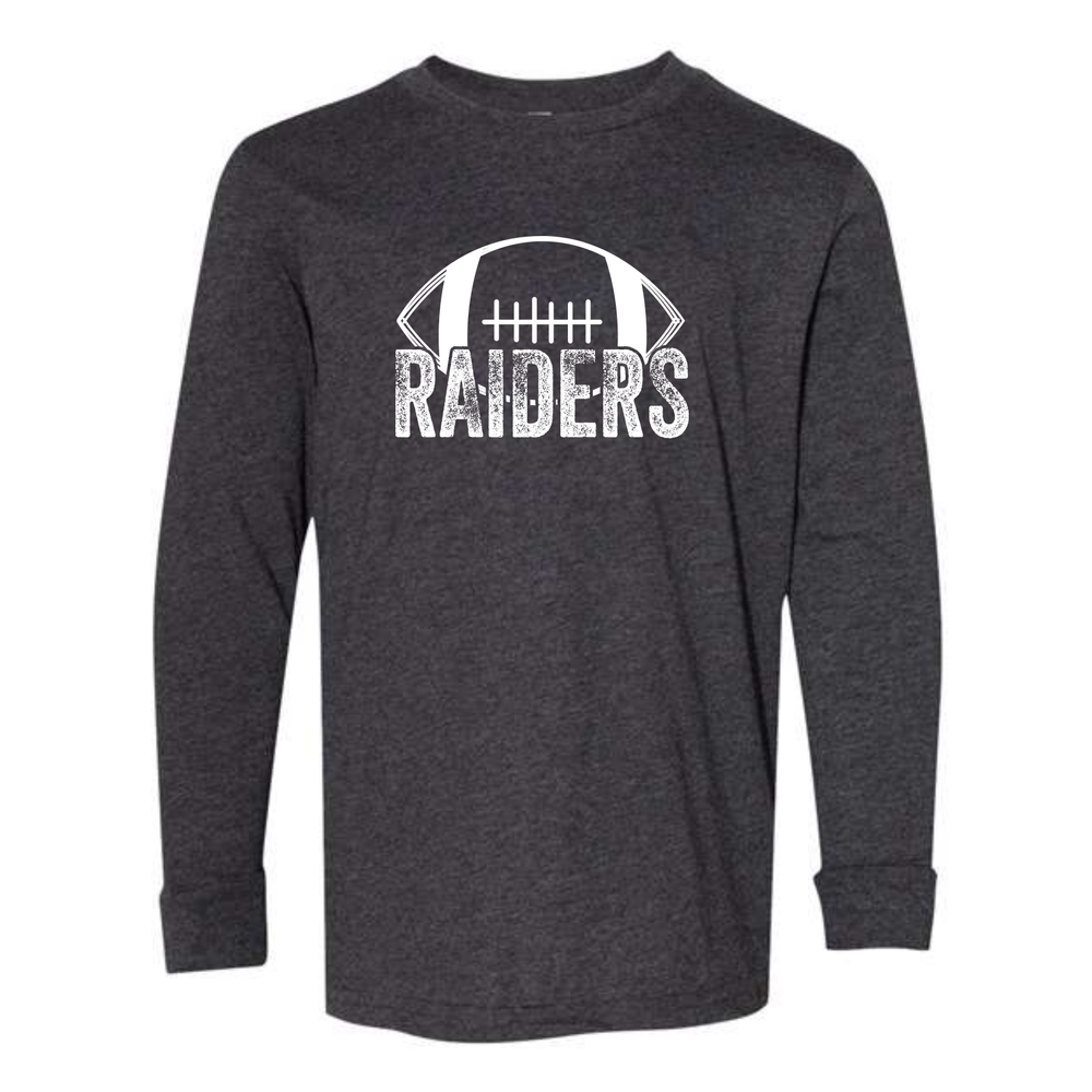 ADULT Raiders Football Fine Jersey Long Sleeve Shirt