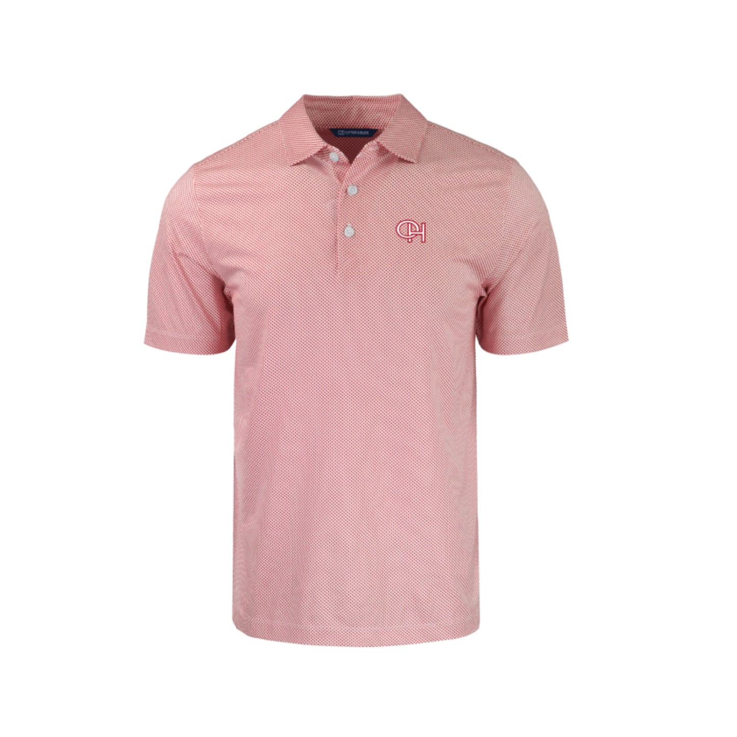 ADULT Cutter & Buck Pike Recycled Symmetry Print Mens Polo